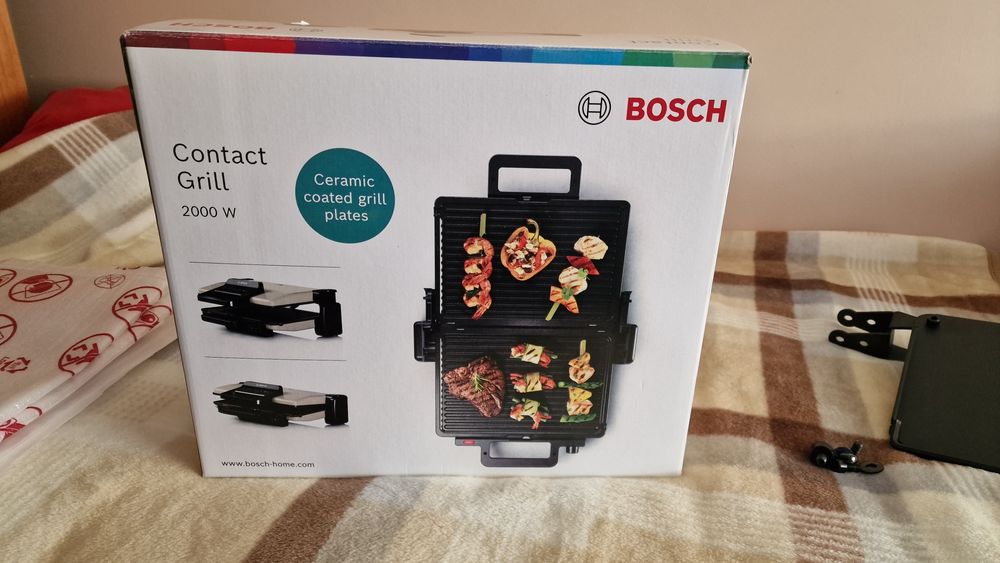 Grelhador de placas de cerâmica  BOSCH  2000 W