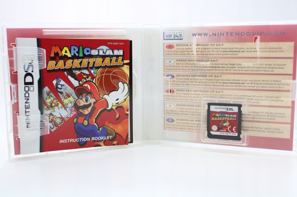 Mario Slam Basketball Nintendo DS pudełkowa