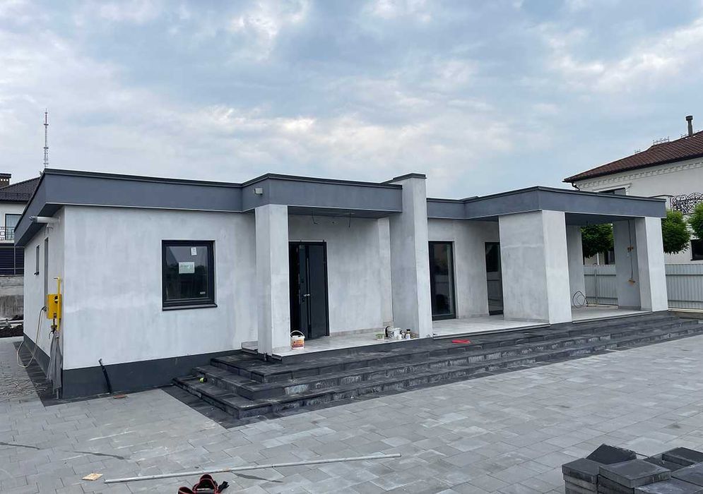 Енергоефективний будинок 168 м2 за 45 днів з СІП панелей в Тетієві