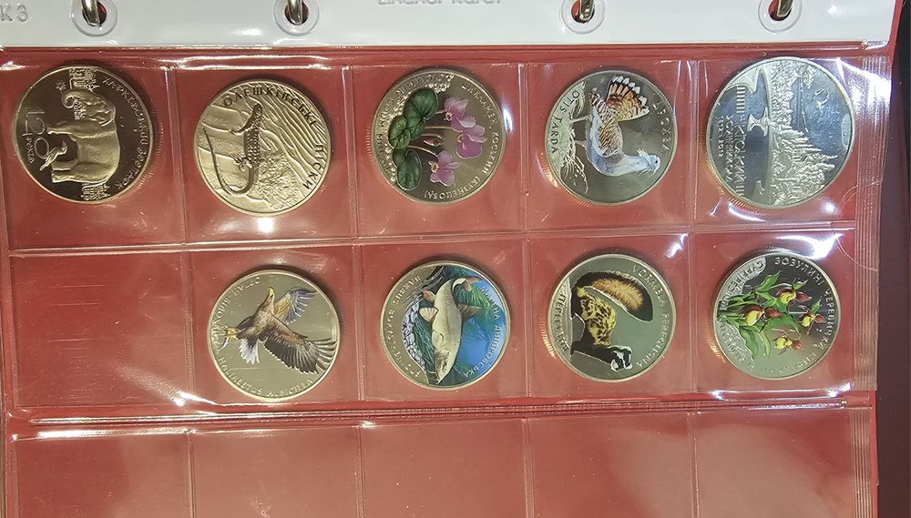 Монеты Украины незильбер