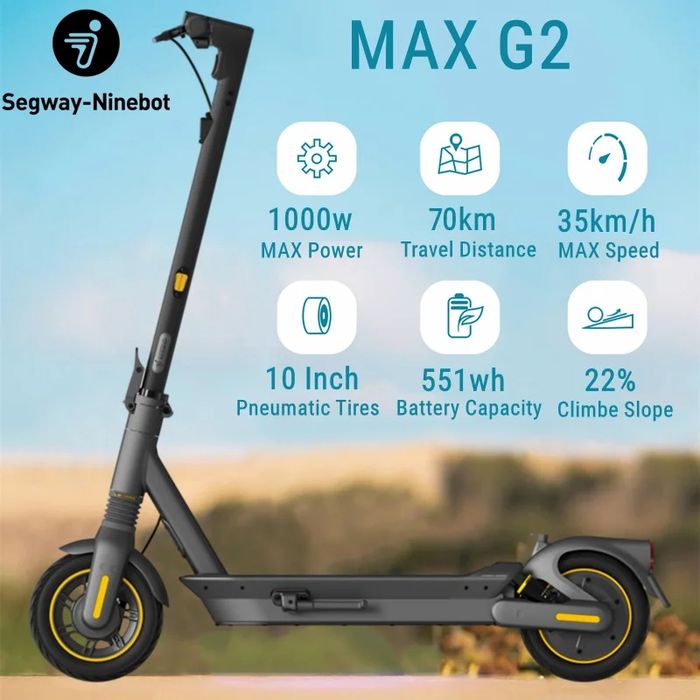 Trotinete Segway Ninebot Max G2