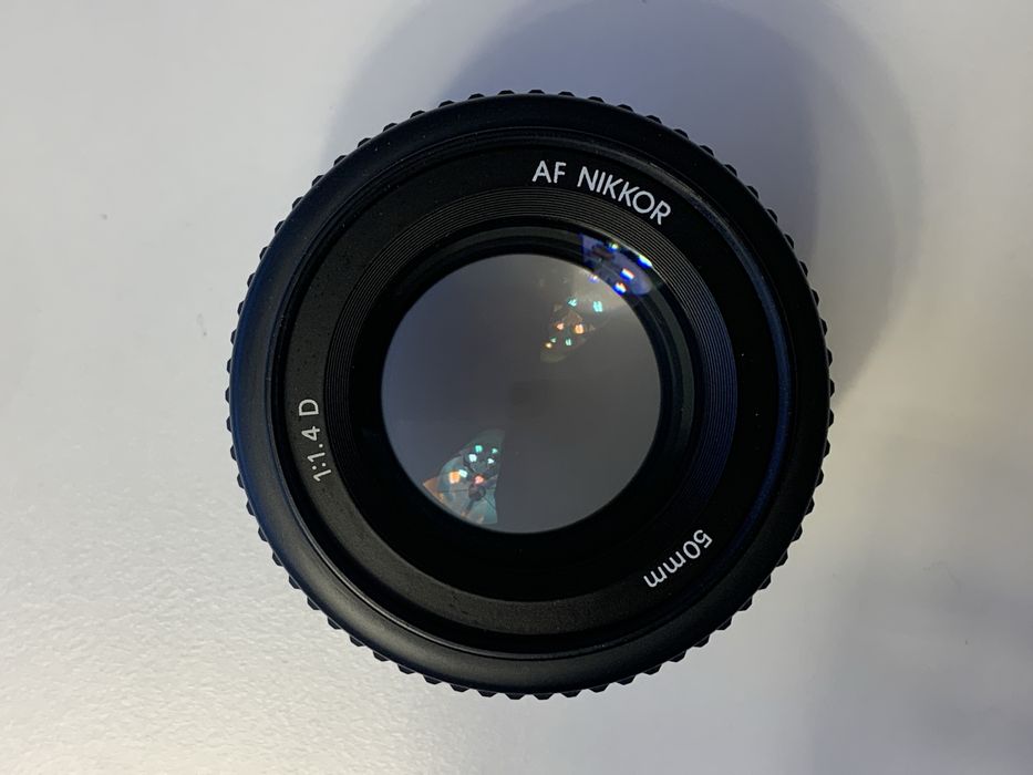 Nikon Nikkor AF 50mm 1.4 D objetiva FX Full frame