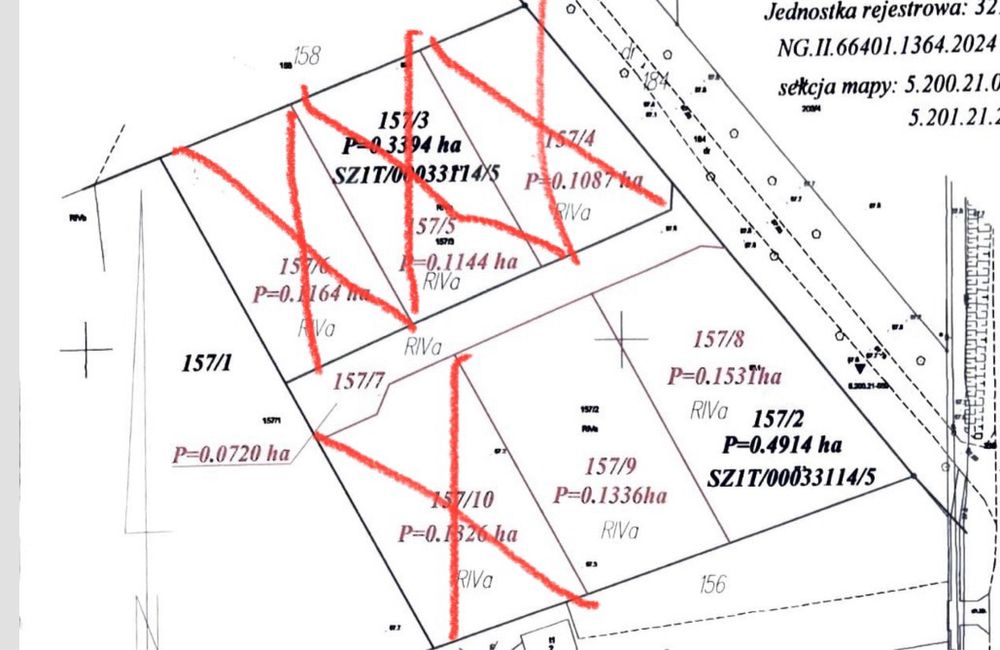 Działki na sprzedaż Parlino