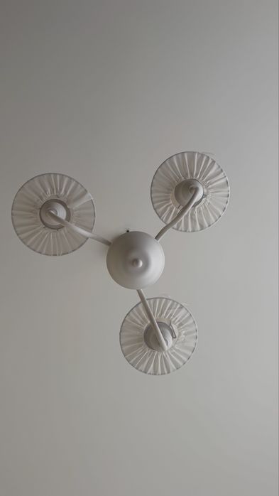 Lampa wisząca 3x40W E27 biała