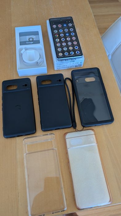 Google Pixel 7 + 4 capas + capa estanque