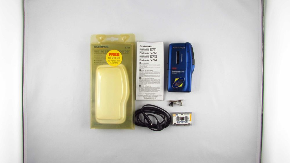 OLYMPUS - Dyktafon kasetowy Kasety S711 Pearlcorder