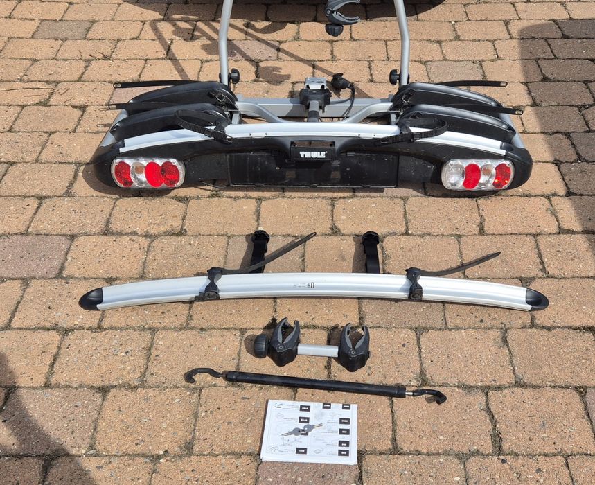 Thule EC909 bagażnik rowerowy na hak 4-rowery plus adapter ramy