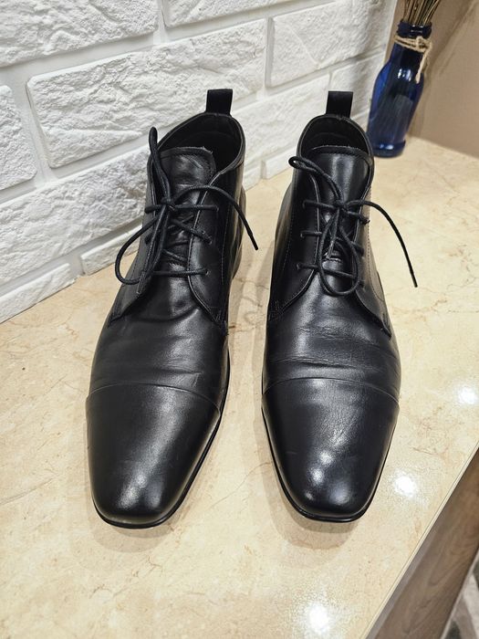 Якісні шкіряні чоловічі туфлі черевики 41 розмір