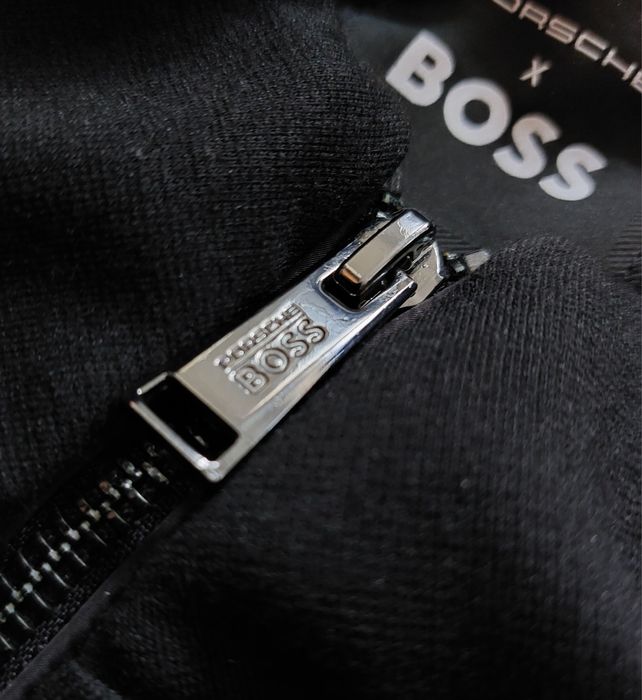 Hugo Boss x Porsche nowa kurtka ocieplana męska lekka wełna r. M