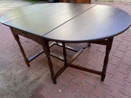 Stół klapak drewniany rozkładany solidny super stan FV DOWÓZ