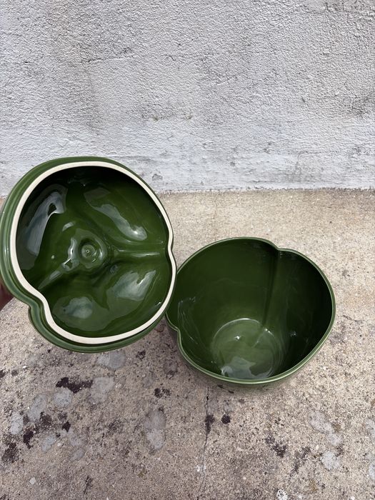 Caixa pequena verde Bordalo Pinheiro