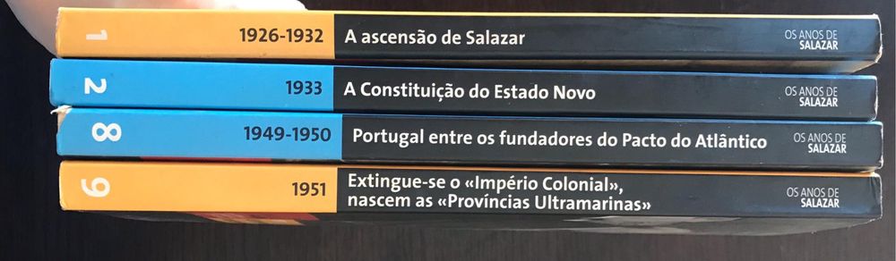 Livros Os Anos de Salazar (raros livro)