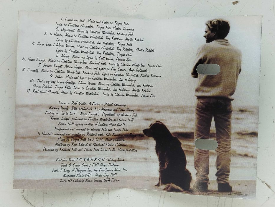 Christian Wunderlich ‎Real Good Moments kaseta Electronic Pop Ballad