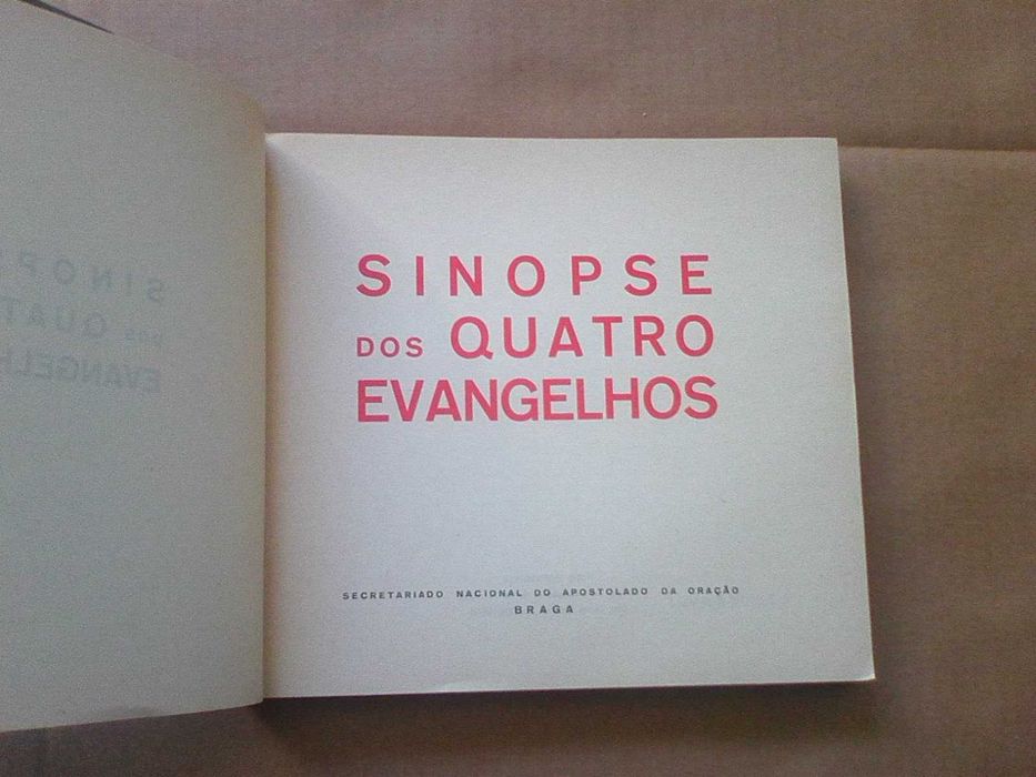 Sinopse dos 4 Evangelhos