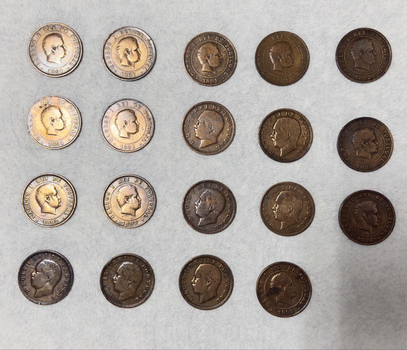 Moedas de 20 Reis