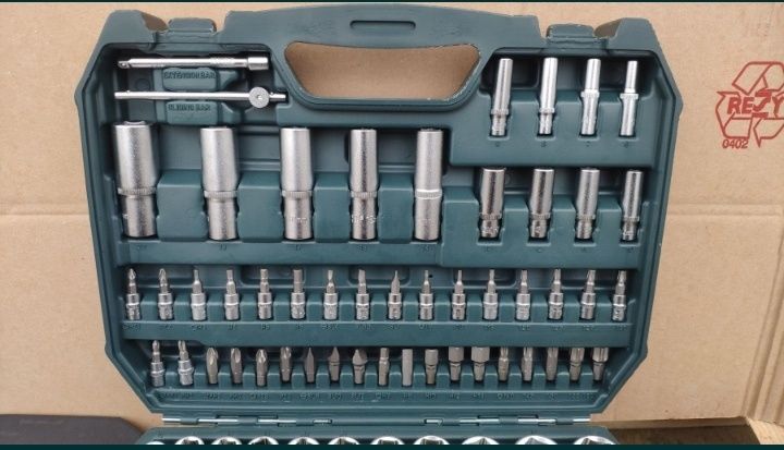 Набір інструментів Gut Meister 108шт набор инструментов ключей головок