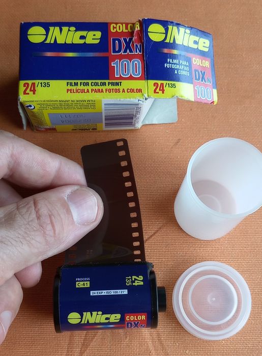 rolo para maquina de fotografia novo