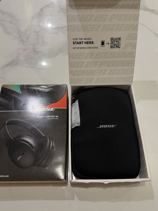 Навушники з мікрофоном Bose QuietComfort Headphones SC Black