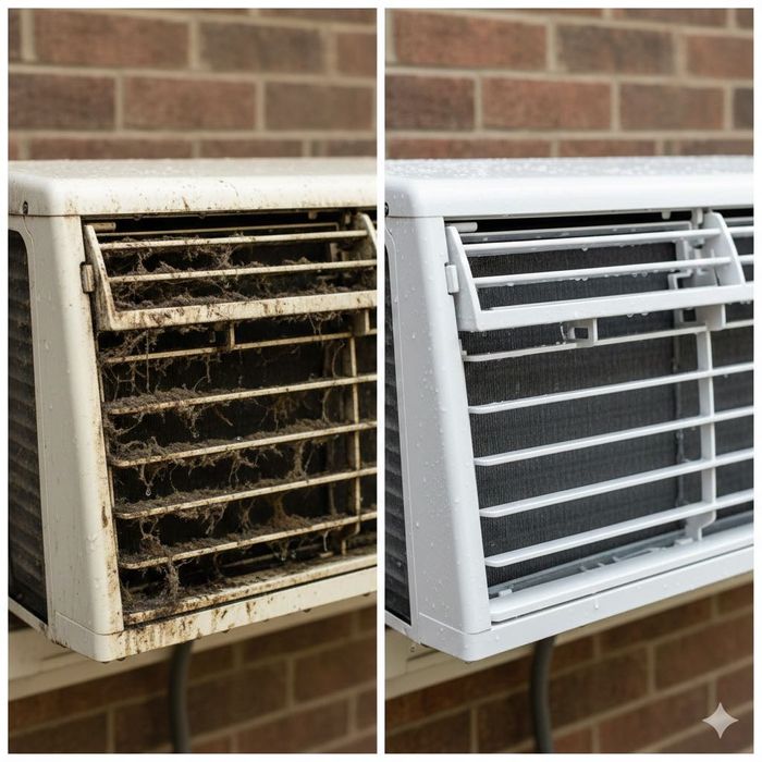 Ar condicionado/limpeza