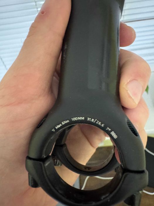 Винос керма BBB 100мм 31,8/28,6 7°