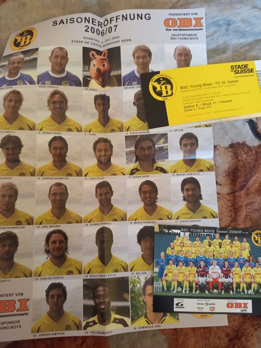 Young Boys Bern YBB zestaw pamiątek