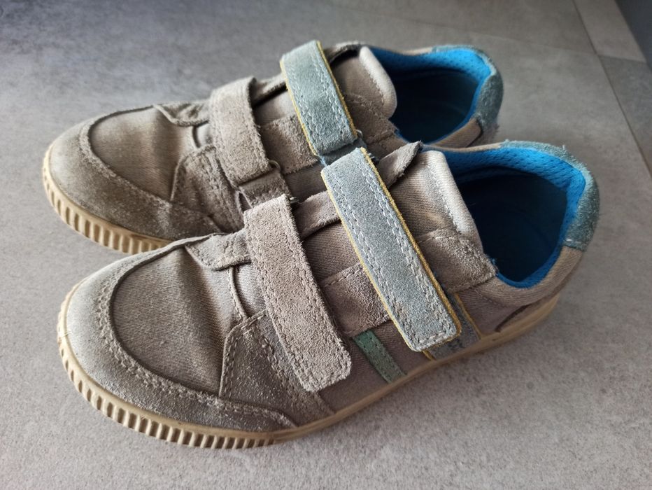 Buty chłopięce Ecco 35 półbuty chłopiec szare
