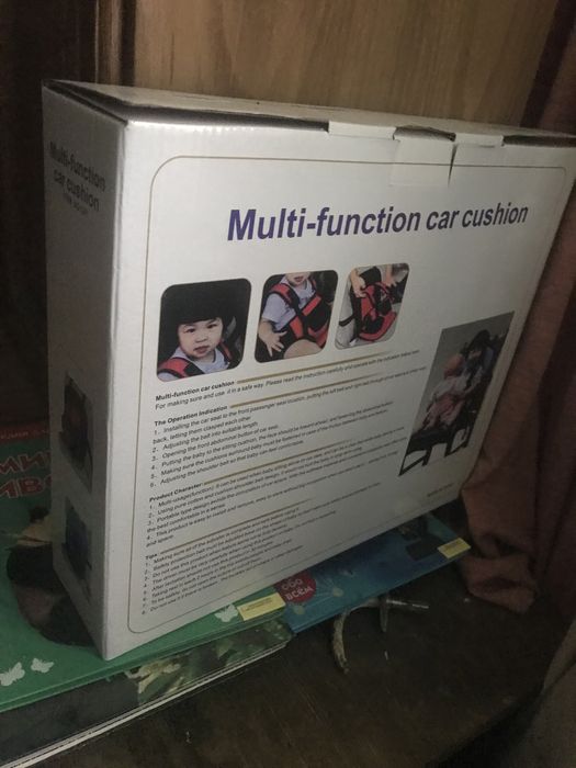 Детское автокресло, накладка ткань новое коробка