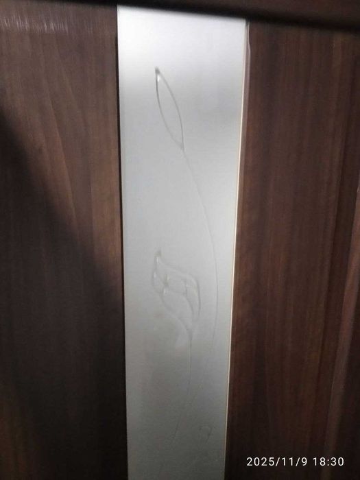 Дверь межкомнатная темный орех / венги (полотно), в наличии 2 двери