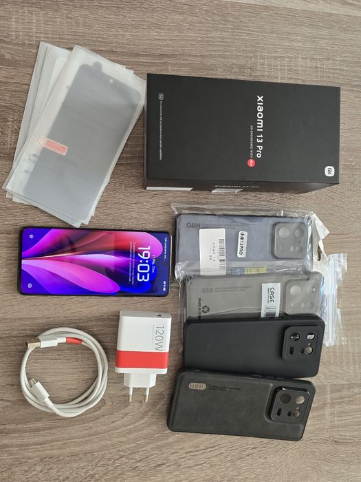 Xiaomi 13 Pro Ceramic Black 12/256GB – flagowiec Leica | komplet | 120W