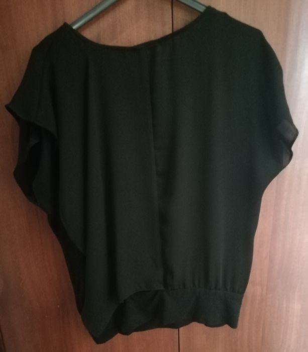 Top Preto Zara Basic425472999073392644