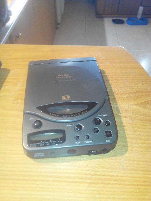 leitor de cd e ftos digitais portatil marca kodak