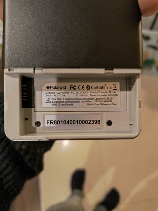 drukarka polaroid PoGo CZA-10011B, sprawna 100%