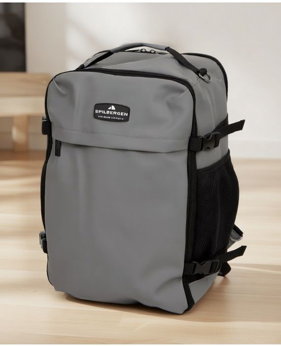 Torba Podróżna Czarna Szara Wytrzymała Pojemna  Duża NOWA