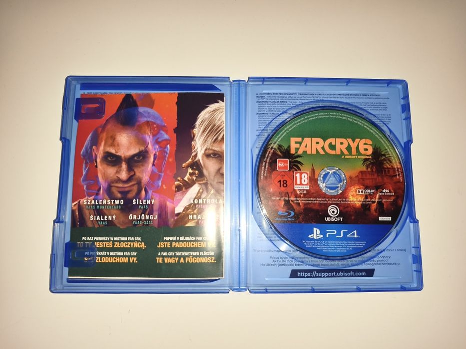 Gra Ps4 Far Cry 6 PL gry PlayStation 4 Farcry Minecraft Lego Crash Mafia GTA V Sonic Days Gone