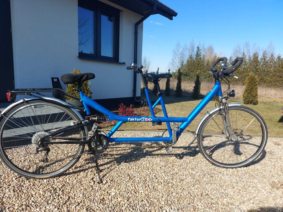 Rower turystyczny tandem