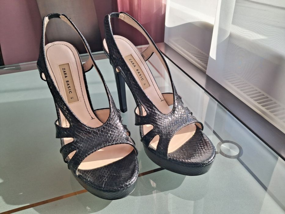 Szpilki na platformie Zara, rozm. 41