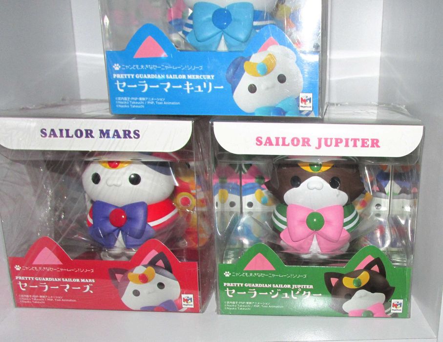 Pretty Guardian Sailor Mars & Mercury & Jupiter Novo/Selado64739561656962122