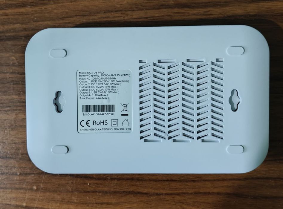 Безперебійник для роутера 20000 mAh UPS ДБЖ ONU