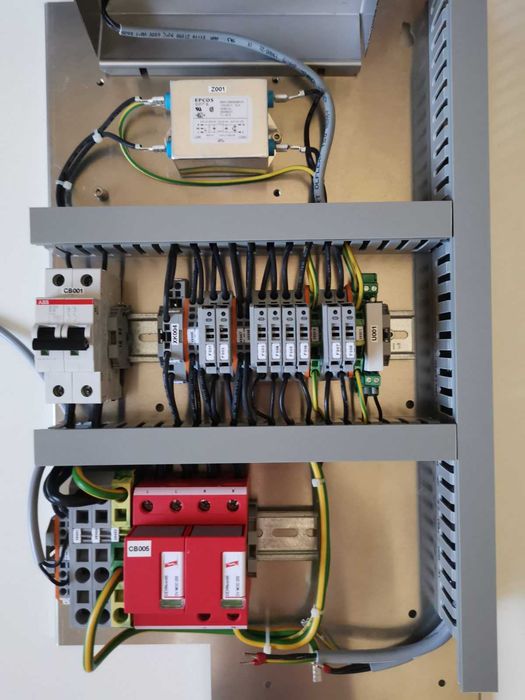 Панель захисту автоматики DEHNventil + EPCOS 10A + ABB. Нова.