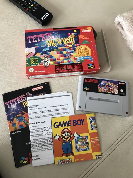 Tetris & Dr. Mario : snes (Super Nintendo)