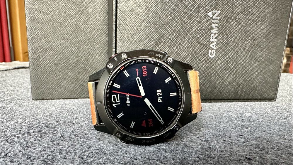 Garmin Fenix 6 Pro Sapphire (tytan DLC) 47 mm, wersja Lux, zakup Apart