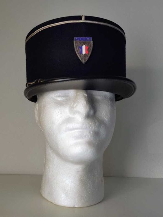 Boné antigo 1950’s oficial da Polícia Nacional de França