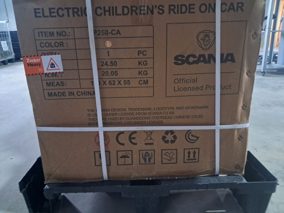 Camiao eletrico para criança