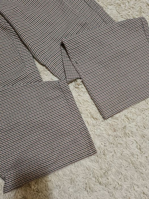 Штани труби, брюки палаццо, клітинка, Shein