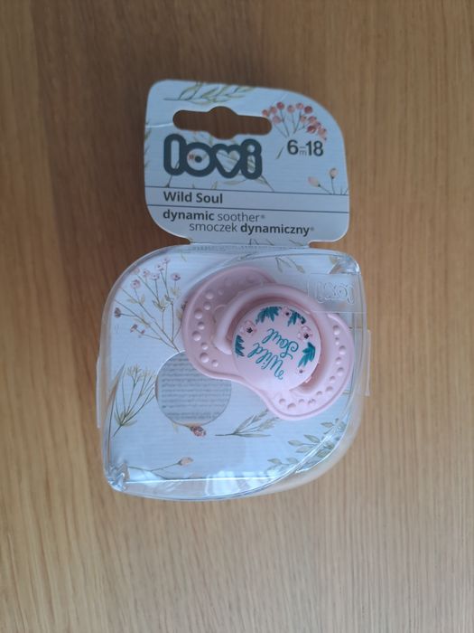 Smoczek/cumel lovi 6-18 mies. Wild soul dziewczynka