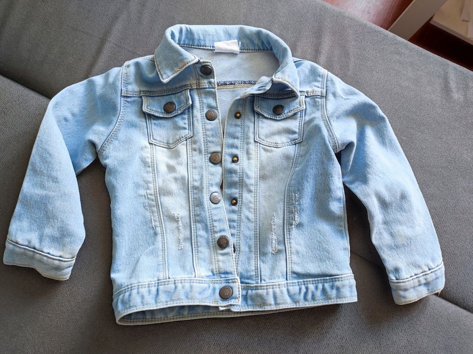 Kurtka jeansowa r.98