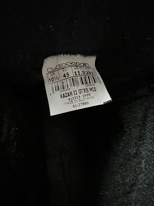 Чоловічі зимові черевики Lowa kazan II GTX