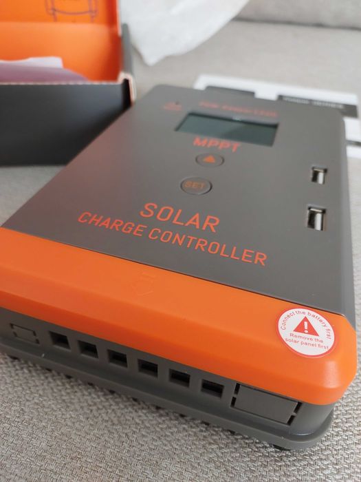 NOVO - Controlador de carga MPPT - 12v/24v - 20 Amperes