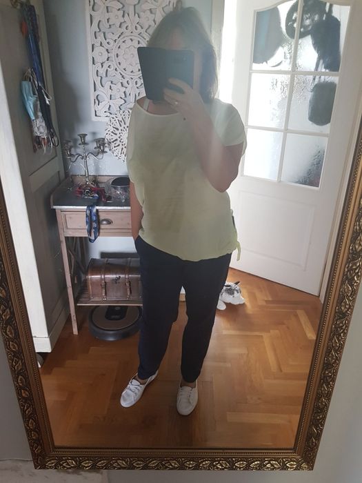 Piękna zwiewna bluzka oversize