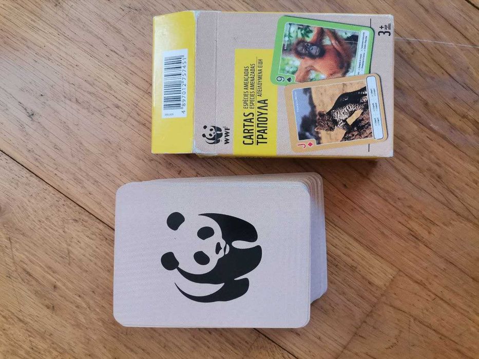 WWF Endangered Species Animal Playing Cards
